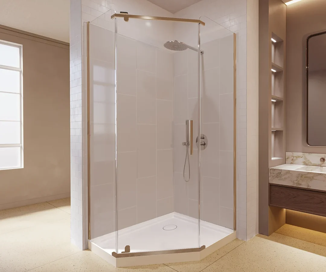 Madrone Neo Angle Shower Door