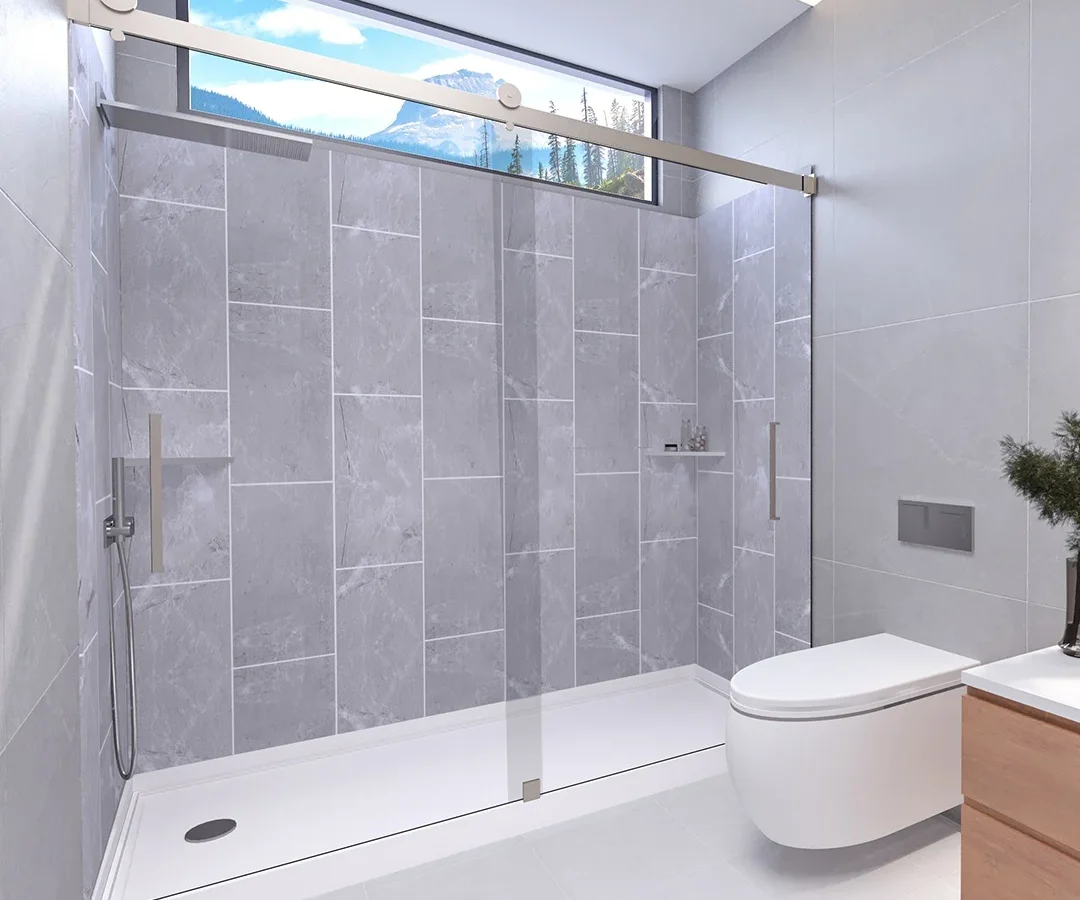 Tetherow Sliding Shower Door