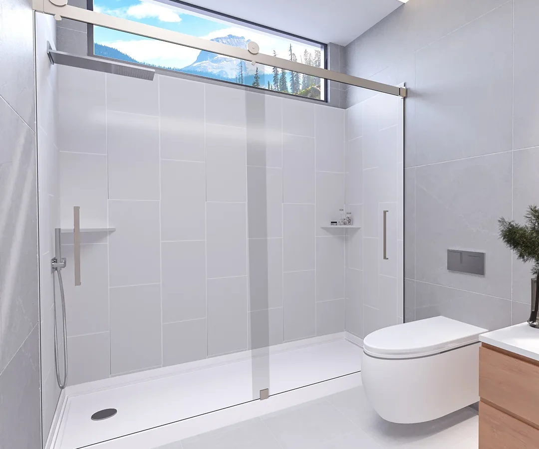 Tetherow Sliding Shower Door