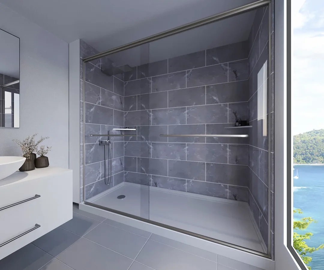 Nuvo Horizontal Shower Wall System