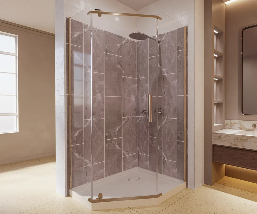 Madrone Neo Angle Shower Door