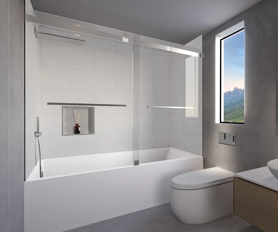 Tetherow Sliding Tub Door