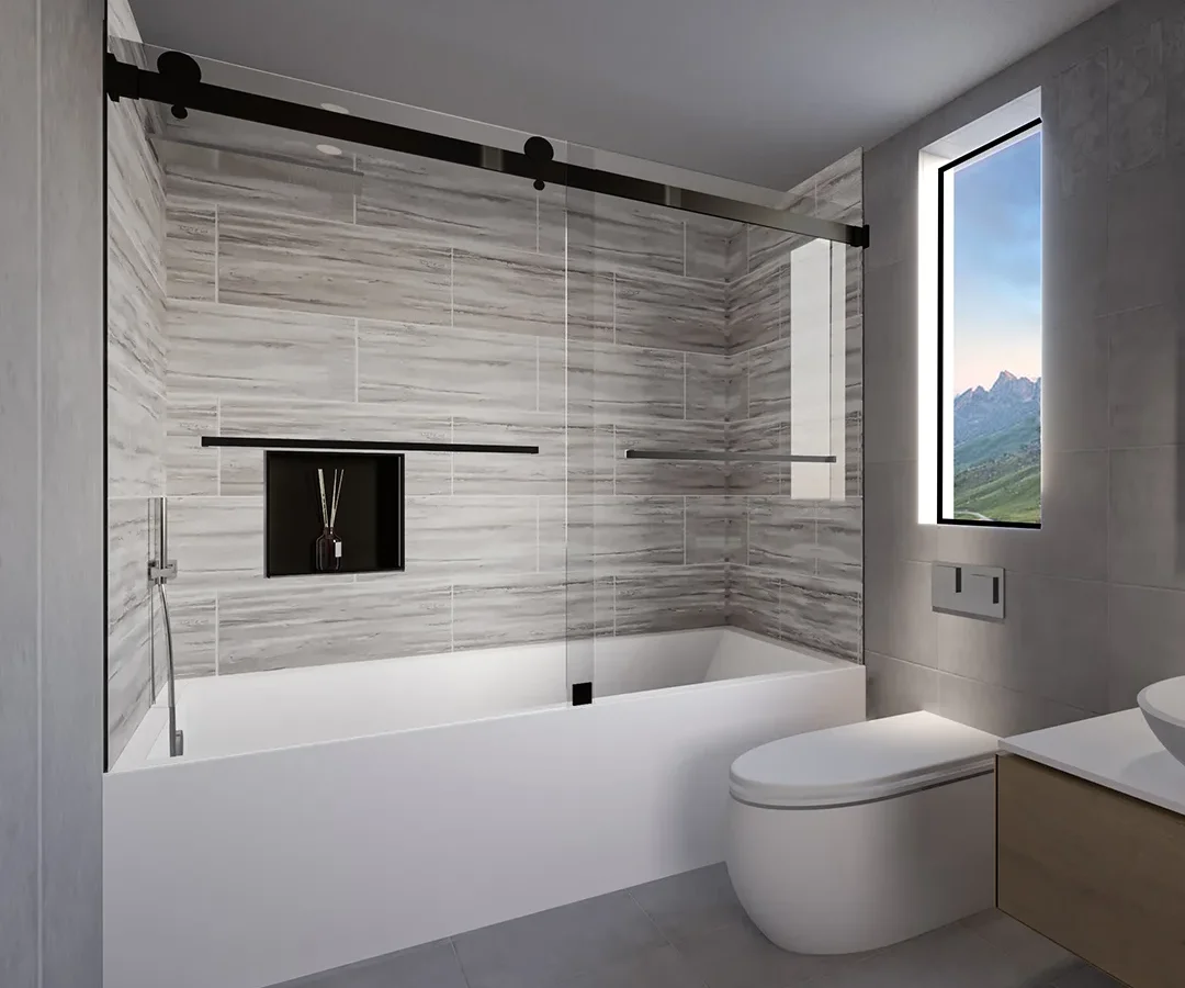 Tetherow Sliding Tub Door