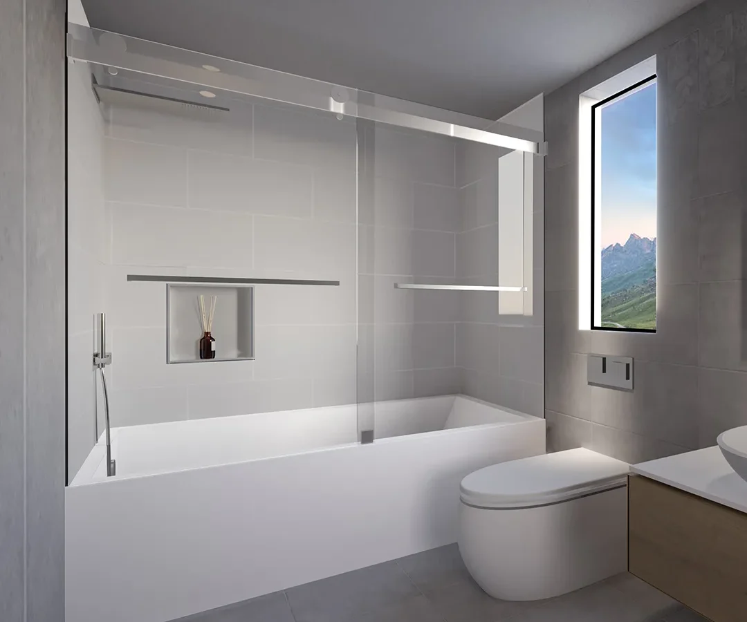 Tetherow Sliding Tub Door