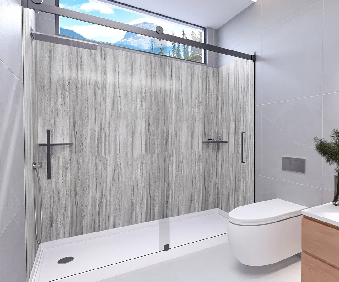 Tetherow Sliding Shower Door