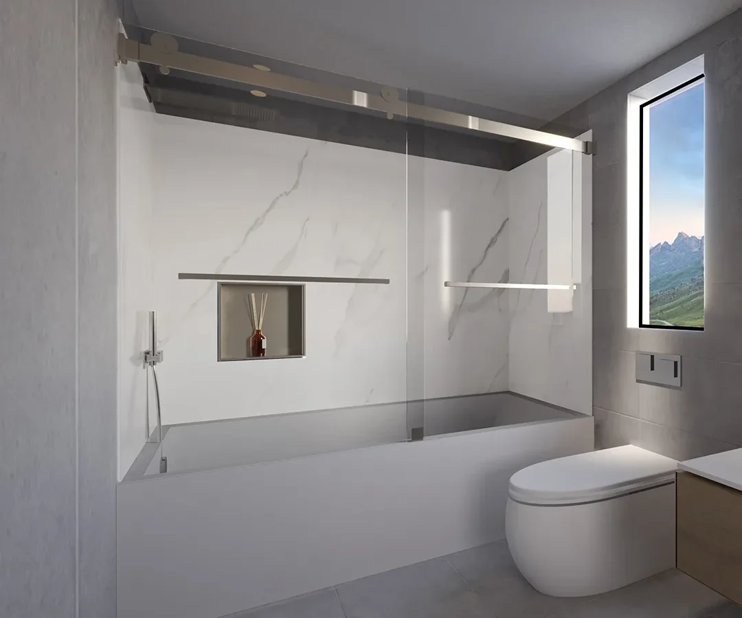 Tetherow Sliding Tub Door