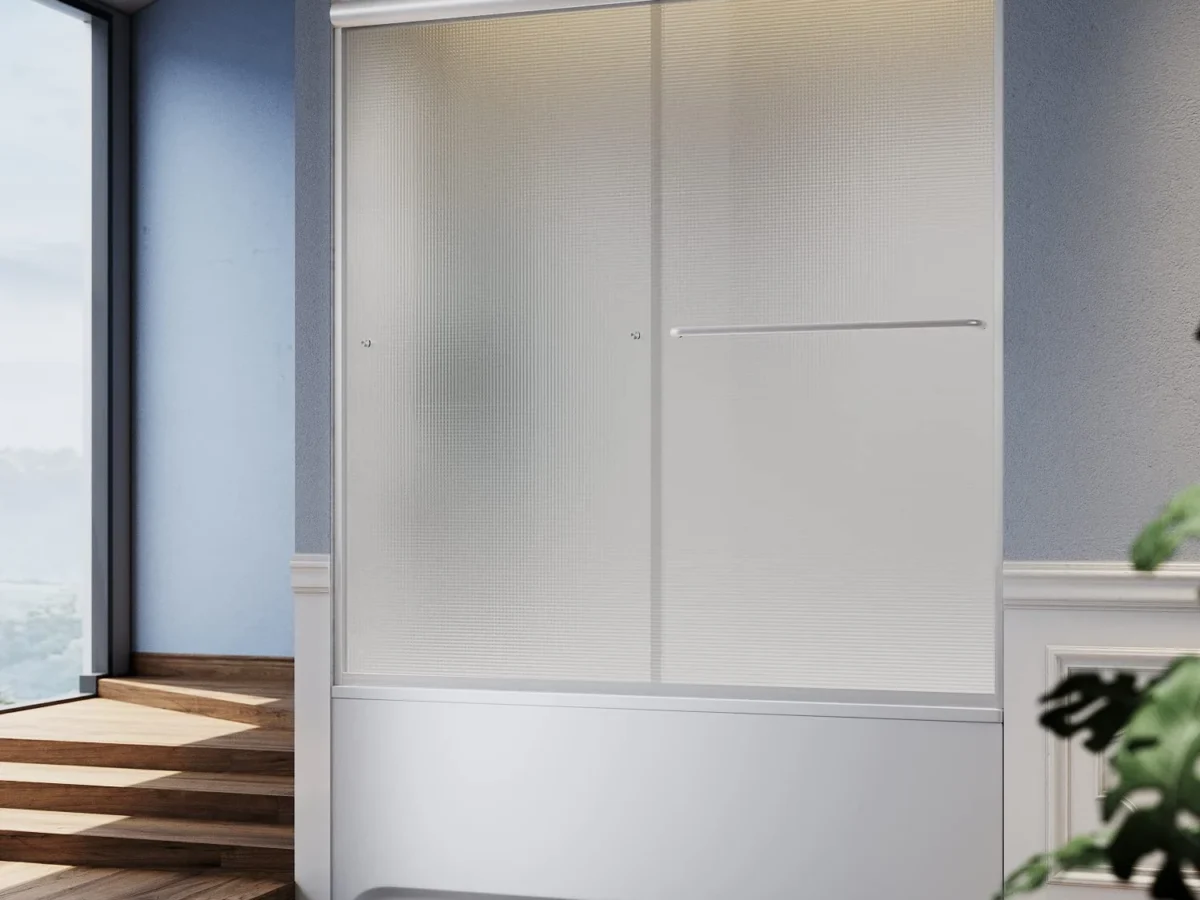 Rainier Deluxe Sliding Shower Door