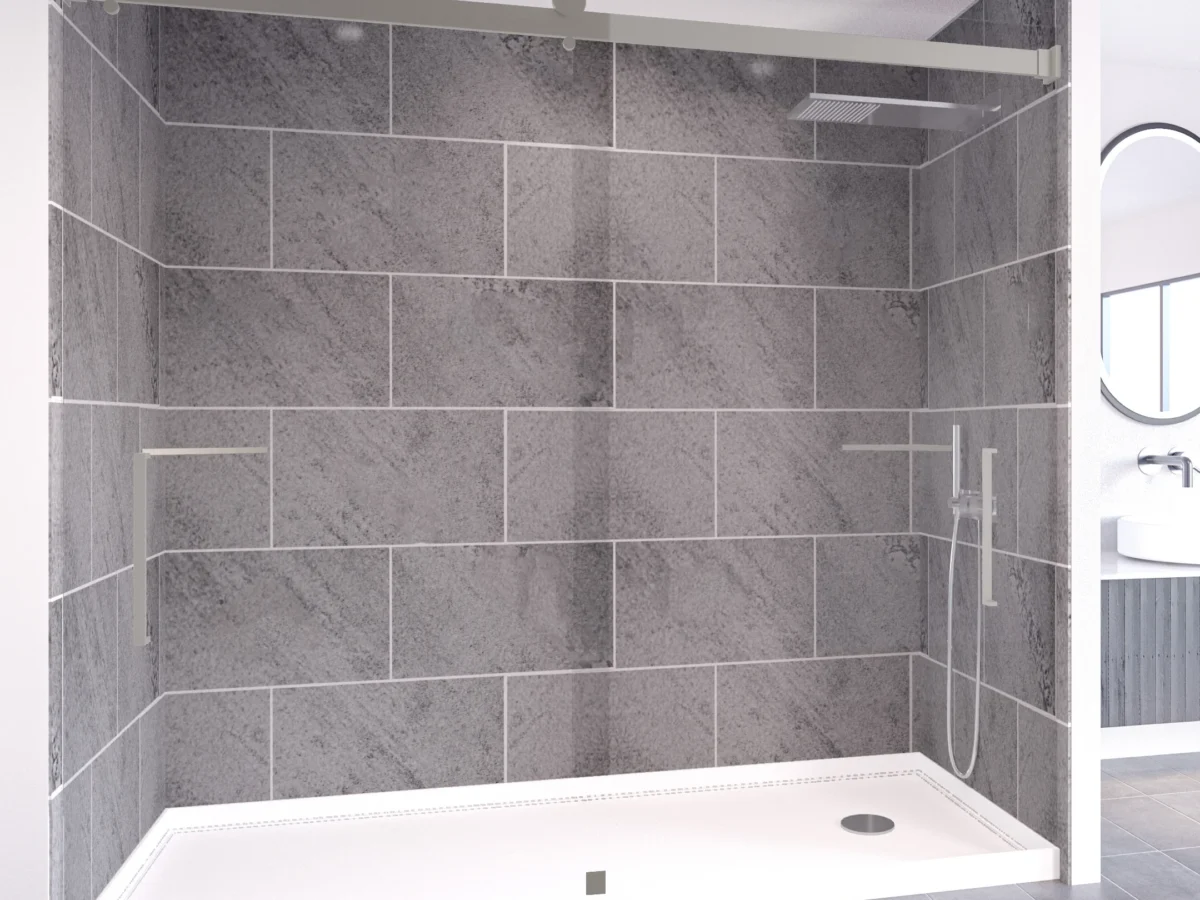 Tetherow Sliding Shower Door