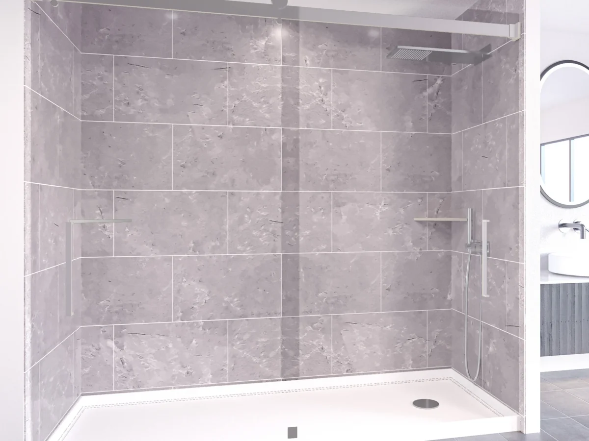 Tetherow Sliding Shower Door