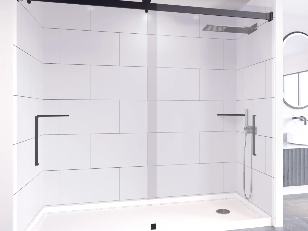 Tetherow Sliding Shower Door