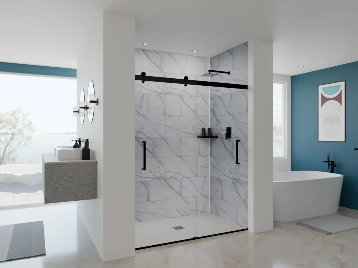 Nuvo Horizontal Shower Wall System
