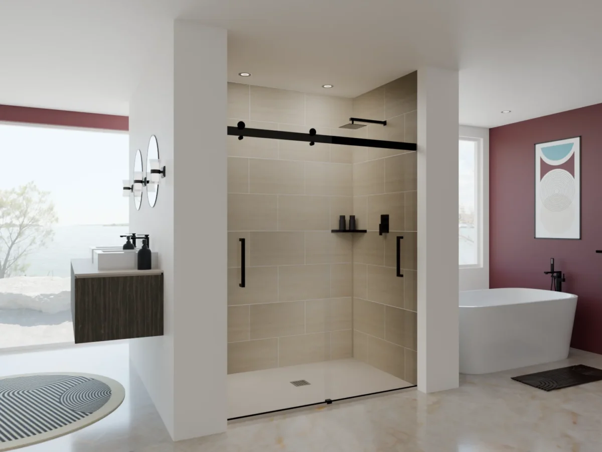 Nuvo Horizontal Shower Wall System